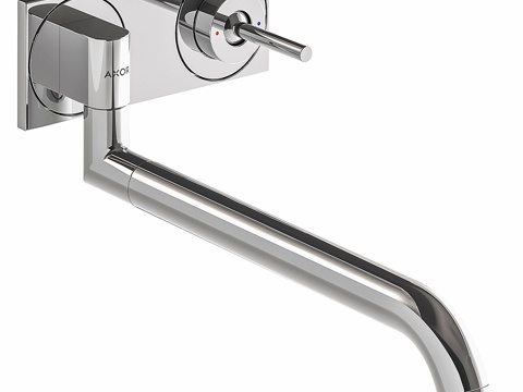  AXOR UNO 嵌入式单柄厨房龙头3d模型 