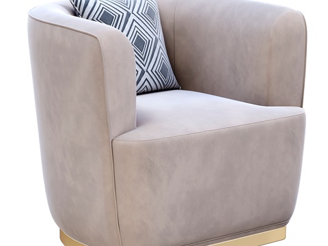  圣弗洛尔椅3d模型 