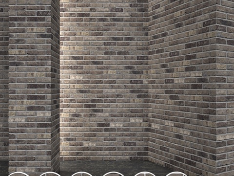  范德桑登砖 纳瓦多浅3d模型 