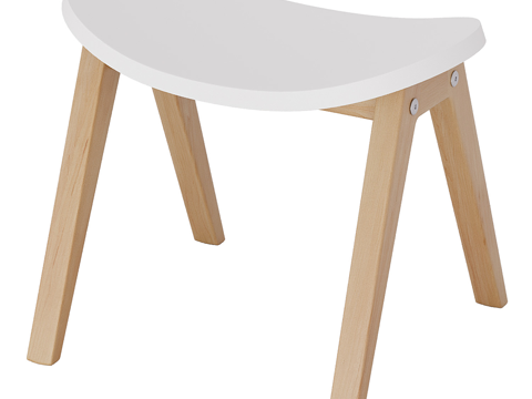  北欧简约凳子 凳子 简约椅子 休闲凳子 客厅椅子3d模型 