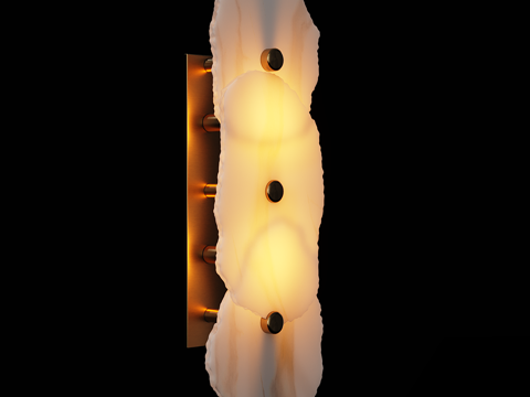  现代简约壁灯 壁灯 简约壁灯 轻奢壁灯 装饰壁灯 灯3d模型 