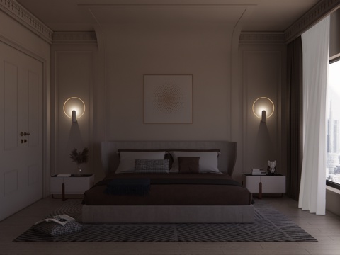 筷子 燃气灶 卧室 锅 菜刀 厨房 抽油烟机 冰箱 卫生间su模型