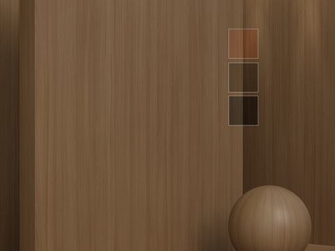  材料山毛榉木无缝 - 套装1033d模型 