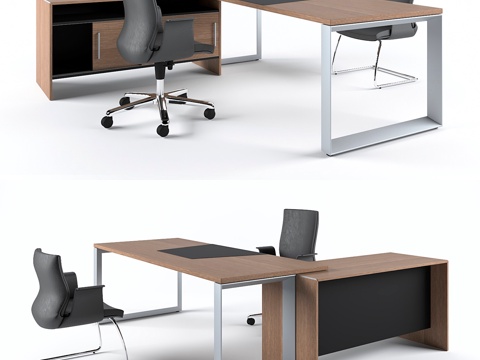  Codutti Avito V1行政桌3d模型 