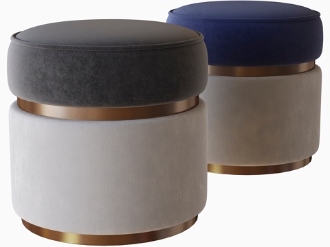  Orb定制款沙发凳3d模型 