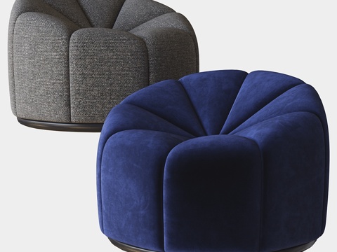  阿尔法俱乐部椅 皮埃尔·波兰设计3d模型3d模型 