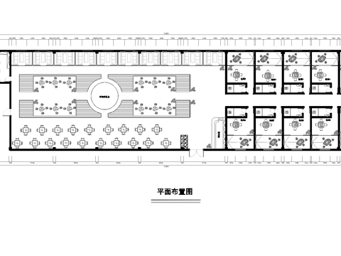 1000平茶楼 最新全套施工图合集cad施工图