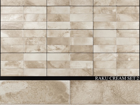  佩隆达FS乐烧奶油色套装23d模型 