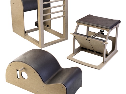  健身器械 Balanced body3d模型 