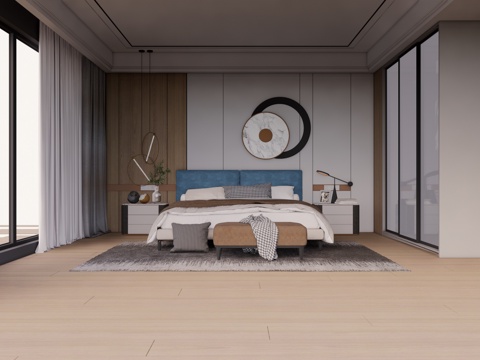 筷子 燃气灶 卧室 锅 菜刀 厨房 抽油烟机 冰箱 卫生间su模型