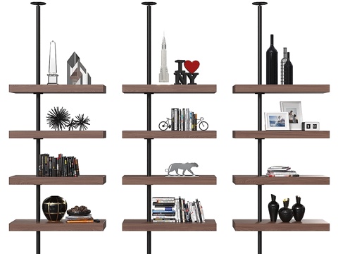  波拉达层架3d模型 