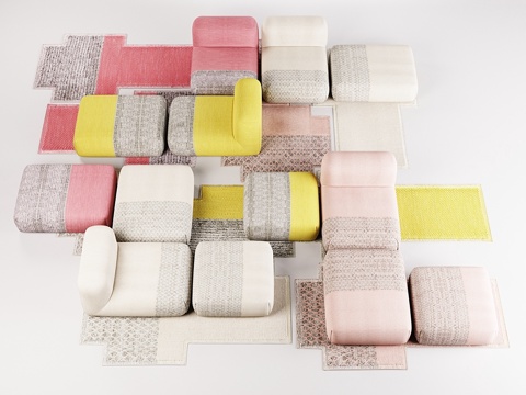  Patricia Urquiola GAN Mangas系列3d模型 