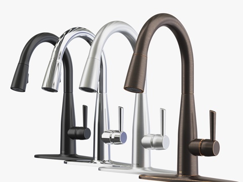  DELTA 9913-DST 水龙头3d模型3d模型 