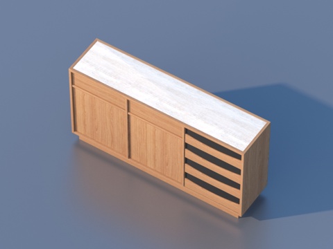  柜子 家具3d模型 