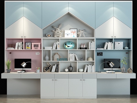  儿童家具 01463d模型 