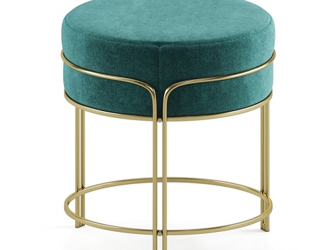  DG-Home SEATTLE 脚凳3d模型 