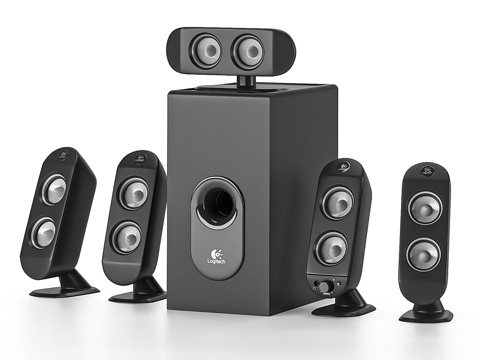  罗技 x-5303d模型 