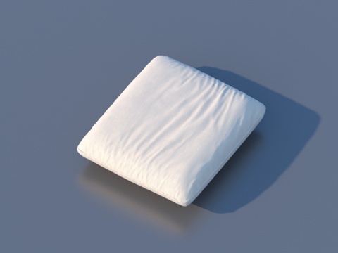  坐垫 棉垫 布垫3d模型 