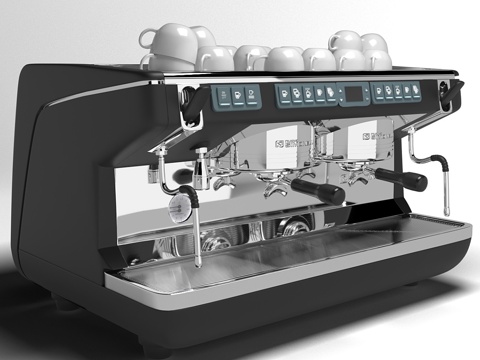  咖啡机Nuova Simonelli Appia Life3d模型 