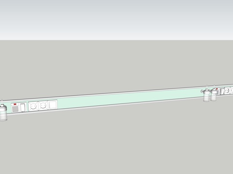 医疗设备带医疗器械su模型