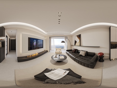  意式客餐厅全景图 