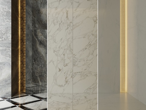  Italon Charme Deluxe瓷砖套装23d模型 