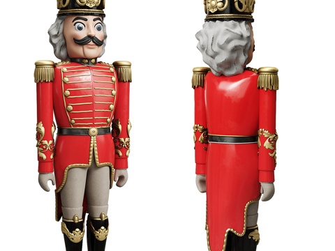  圣诞节摆件3d模型 