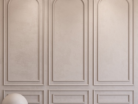  装饰灰泥带装饰线脚 333d模型 