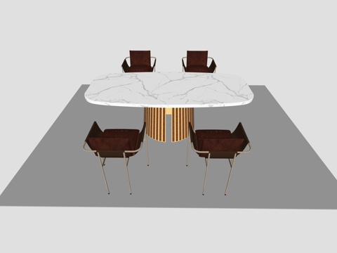  Kiru 餐桌su模型 