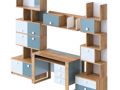  儿童家具霍夫系列-23d模型 