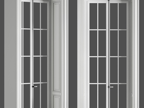  经典窗户3d模型 