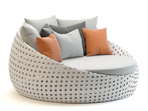  阳光编织槟城日床3d模型 