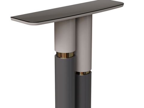  现代轻奢端景台 玄关桌3d模型 