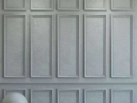  装饰灰泥带装饰线脚 293d模型 