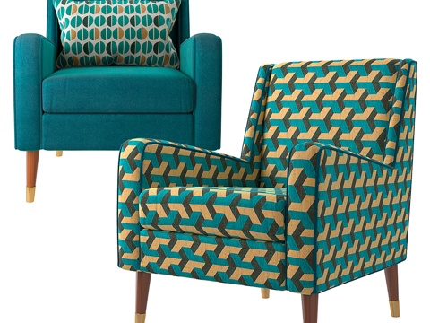 Y La Redoute室内椅3d模型