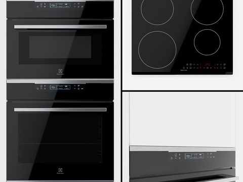  伊莱克斯 - Oke8 C31 X 烤箱，Vkk8 E003d模型 