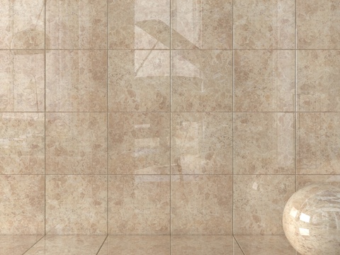  墙砖 皇帝金3d模型 