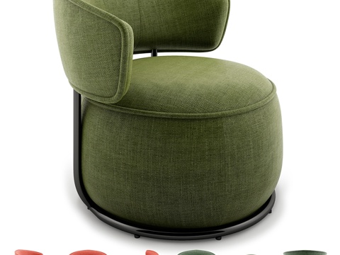  Softline品牌Picolo扶手椅3d模型 