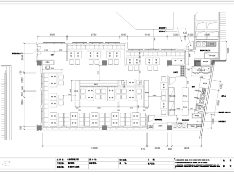 火锅店 最新全套施工图合集cad施工图