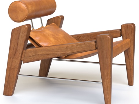  塞尔法扶手椅3d模型 