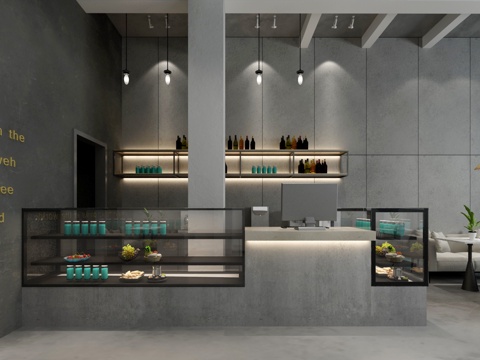 奶茶店 咖啡店 最新全套施工图合集cad施工图