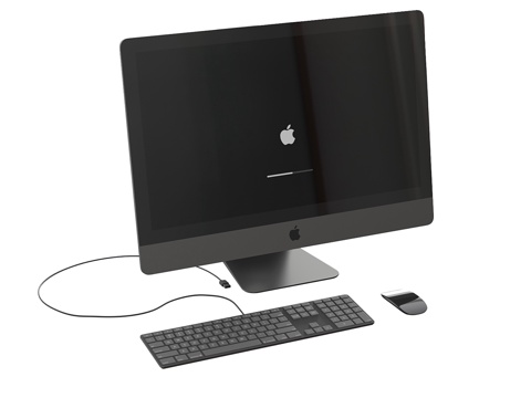  Apple iMac Pro 20203d模型 