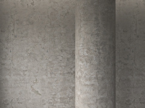  水泥灰泥3d模型 