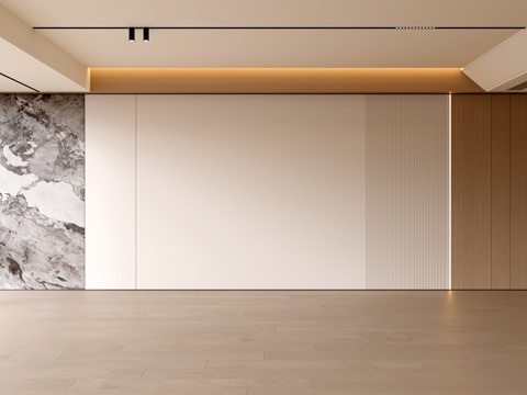  现代客厅 奶油客厅 沙发背景墙 客厅背景 奶油风背景墙3d模型 