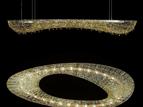 Manooi Artica 吊灯 (2000х750х2103d模型