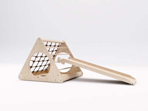 儿童攀爬架 儿童滑滑梯su模型