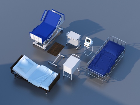  医疗器械 医疗设备3d模型 