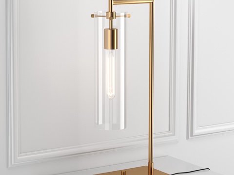  玛丽安台灯3d模型 