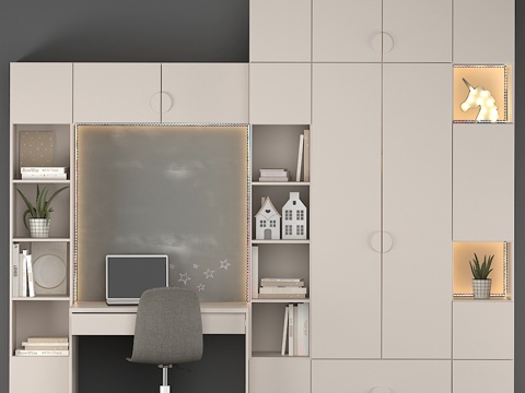  儿童定制家具 433d模型 