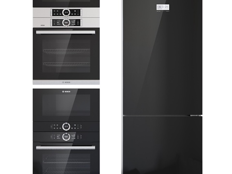  博世家电3d模型 